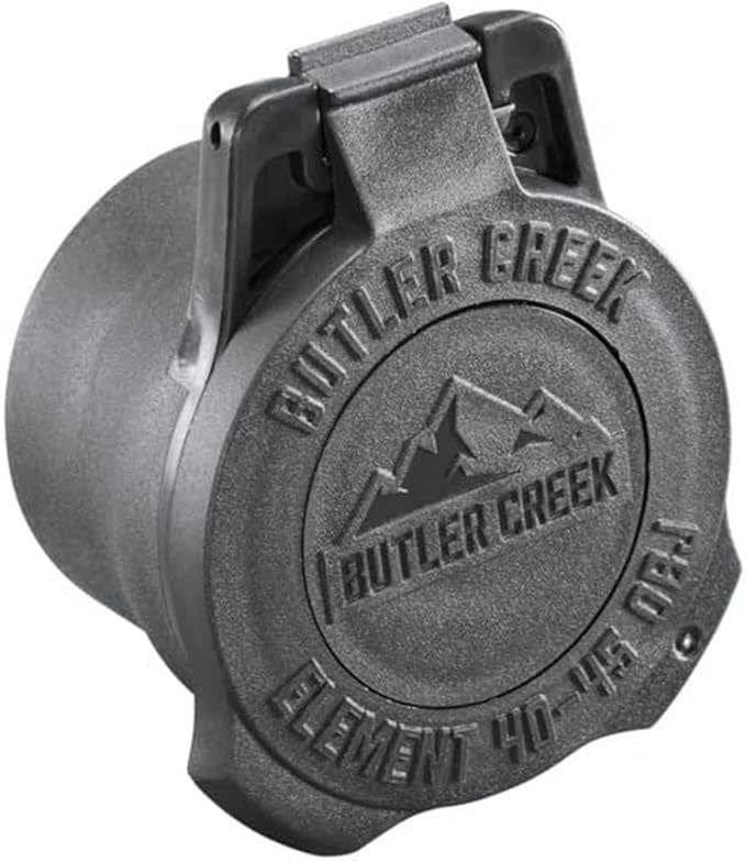 Butler Creek Element Scope Cap Objective 44 mm, Black Riflescope Cap