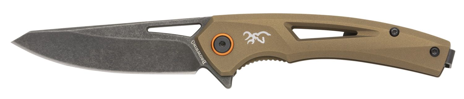 Browning South slope Folding Knife, Color: Burnt Bronze