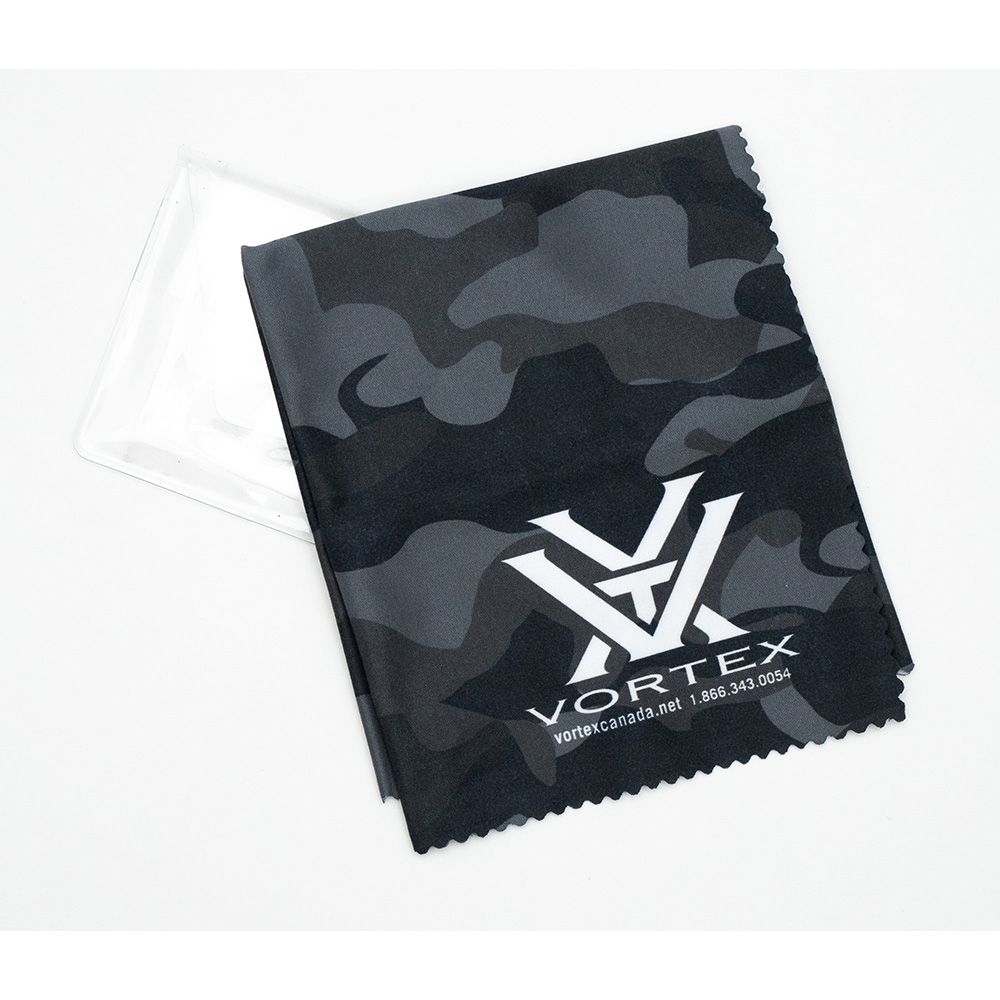Vortex Canada Microfibre Lens Cleaning Cloth, Colour: Camo