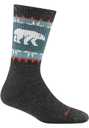 Darn Tough Women's Vanna Grizzle Boot Midweight Hiking Sock, Size: Small, Colour: Charcoal