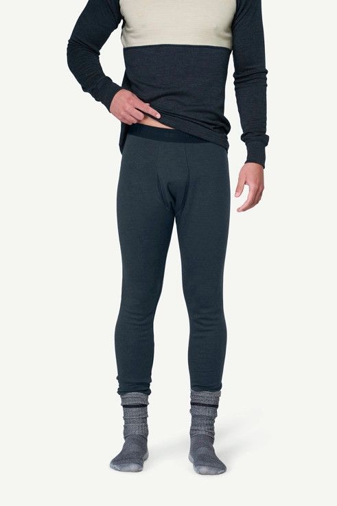 Devold Men's Expedition Merino Silk Long Johns, Size: Small, Colour: Ink
