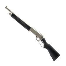 Ege Arms LV12 Nickel Lever-Action Shotgun 12 Gauge 18.5" Barrel