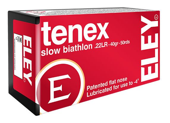 Eley 22 LR Tenex Biathalon 50 Round Box