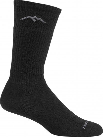 Darn Tough Men's The Standard Mid-Calf Lightweight Lifestyle Socks Cushion XL (Men's 12.5-14.5) Black