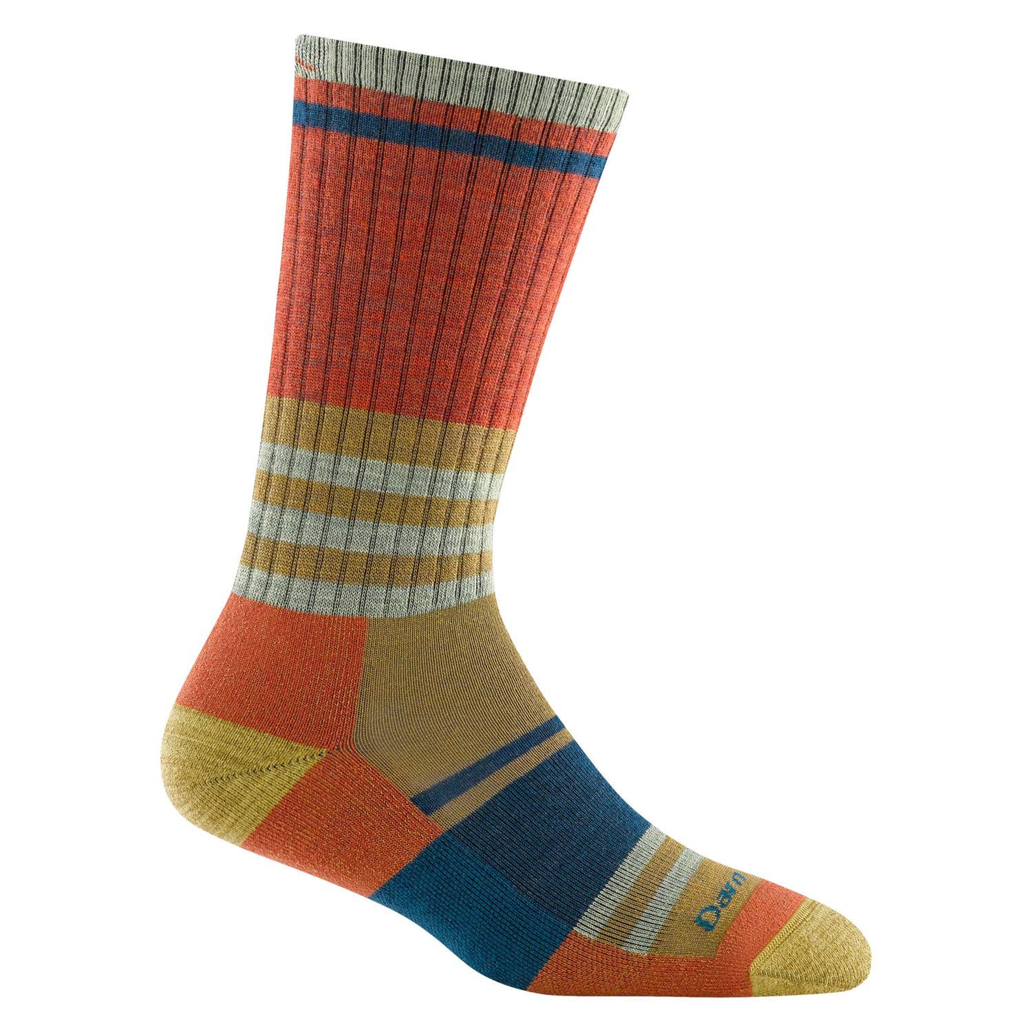 Darn Tough Women's Her Spur Boot Lightweight Hiking Socks Cushion Small Sandstone