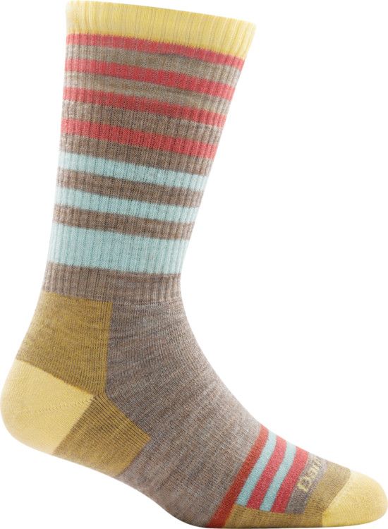 Darn Tough Women's Gatewood Boot Midweight Hiking Socks Full Cushion Large (Women's 10-11.5) Oatmeal