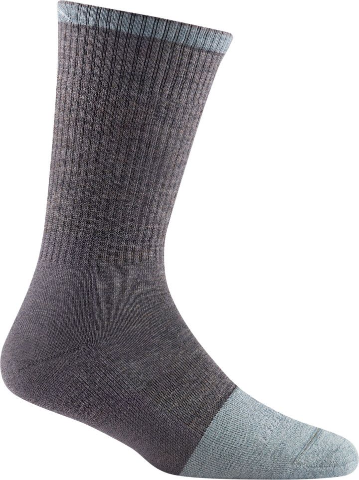 Darn Tough Women's Steely Boot Midweight Work Socks Cushion Large (Women's 10-11.5) Shale