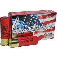 Hornady American Whitetail 12ga 2 3/4" 1oz Rifled Slug