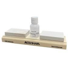 AccuSharp Combo Stones w/ Honing Oil