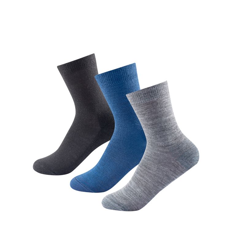 Devold Daily Merino Light Sock 3 Pck 41-46 indigo Mix