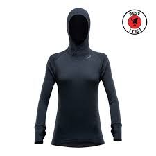 Devold Expedition Merino 235 Woman Hoodie Extra Large Black