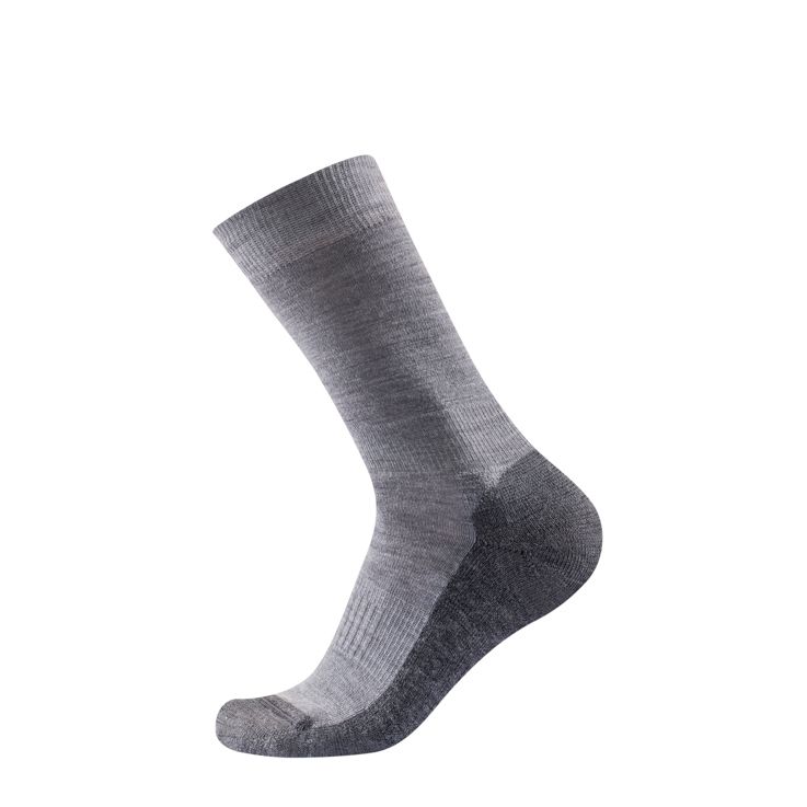 Devold of Norway Multi Merino Medium Sock 44-47 Grey Melange