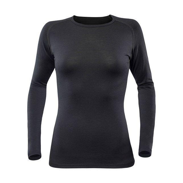 Devold Women's Breeze Merino 150 Shirt Large Black