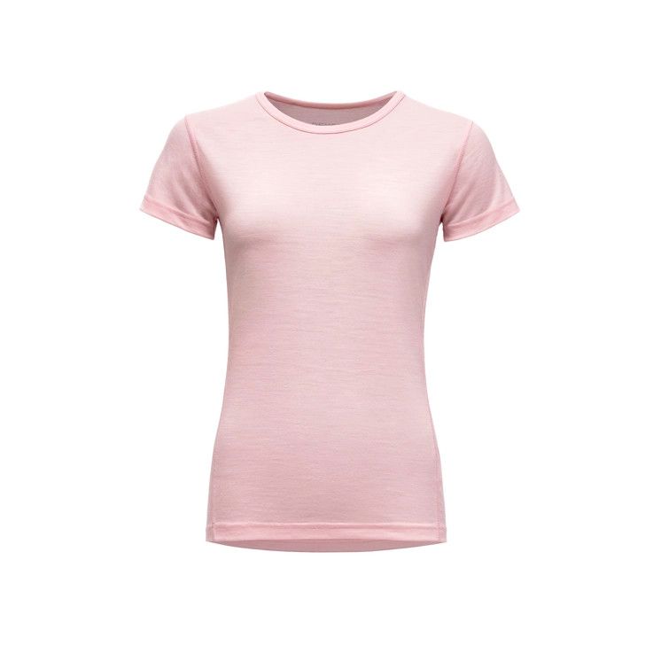 Devold Women's Breeze Merino 150 T-Shirt XL Chalk Pink