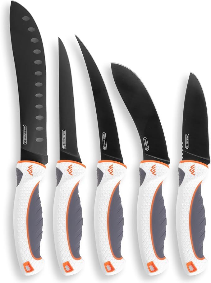 Outdoor Edge ErgoMax 6-Piece Professional Game Processing Knife Set
