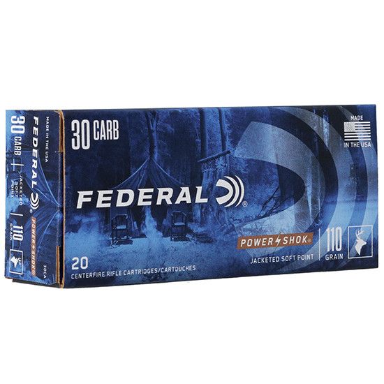 Federal Power-Shok - 30 Carbine -110 Grain