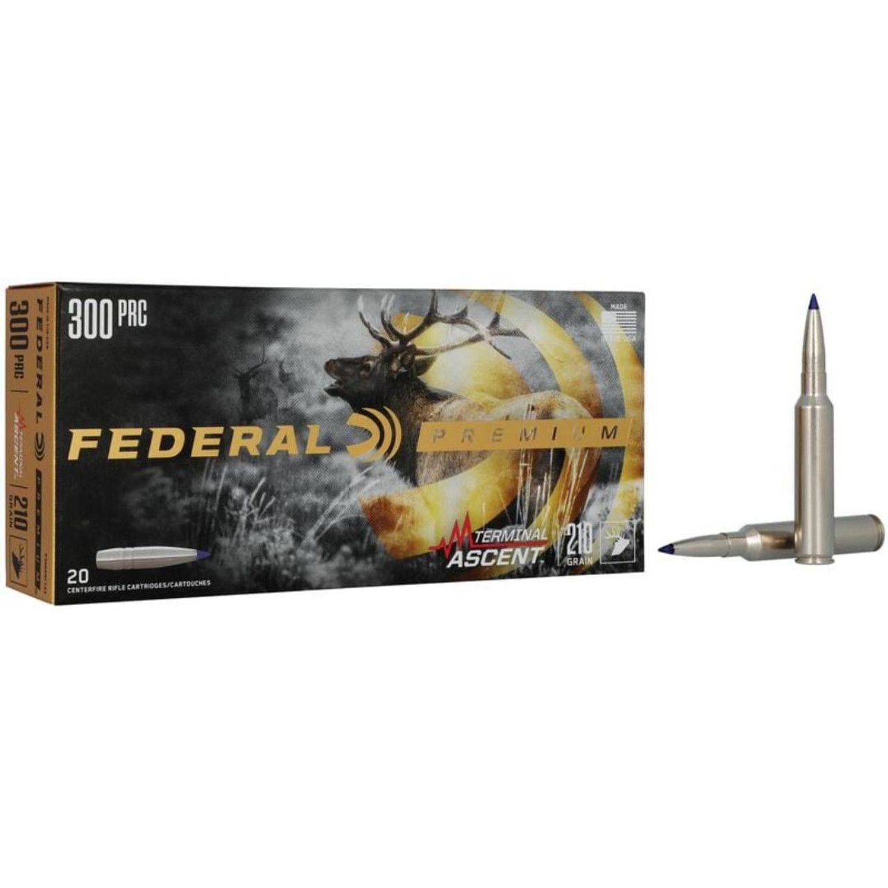 Federal Premium  300 Win Mag, 175 Grain, Terminal Ascent