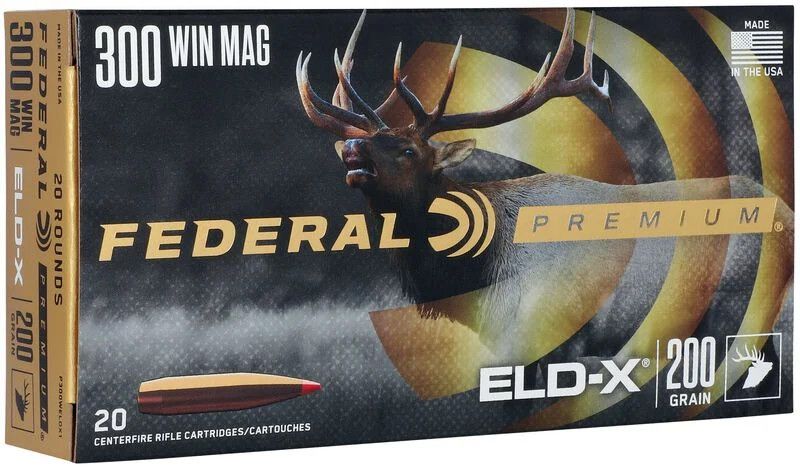 Federal Premium 300 Win Mag - 200 Grain- ELD-X
