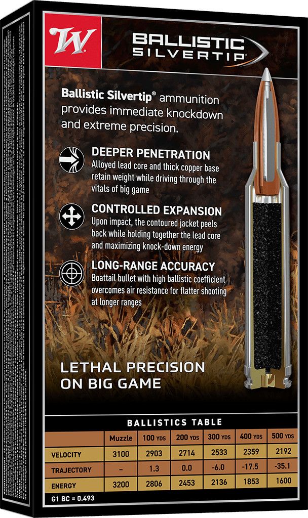 Winchester 7mm Rem Mag 150 Grain Ballistic Silver Tip