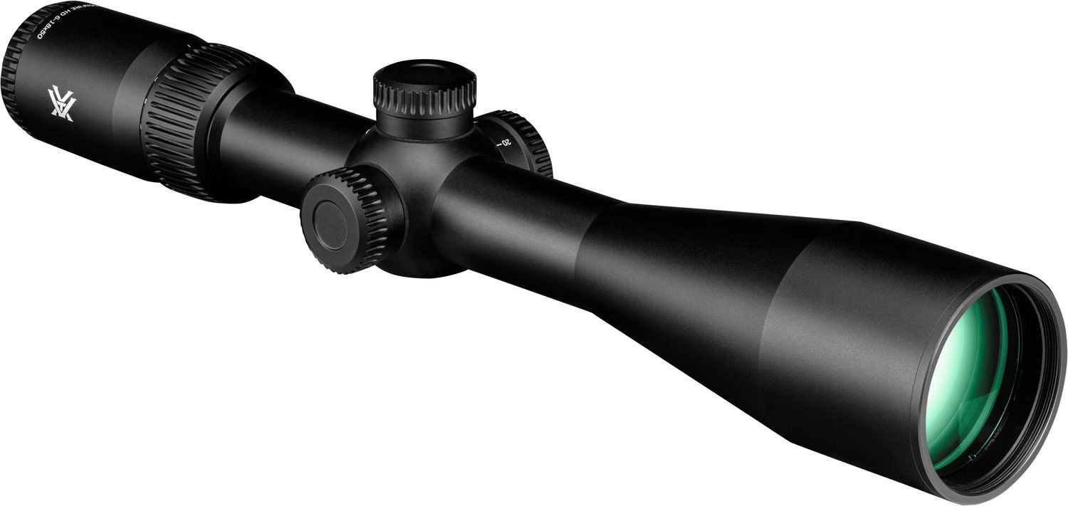 Vortex Crossfire HD Rifle Scope 6-18x50 Wide Range Plex MOA