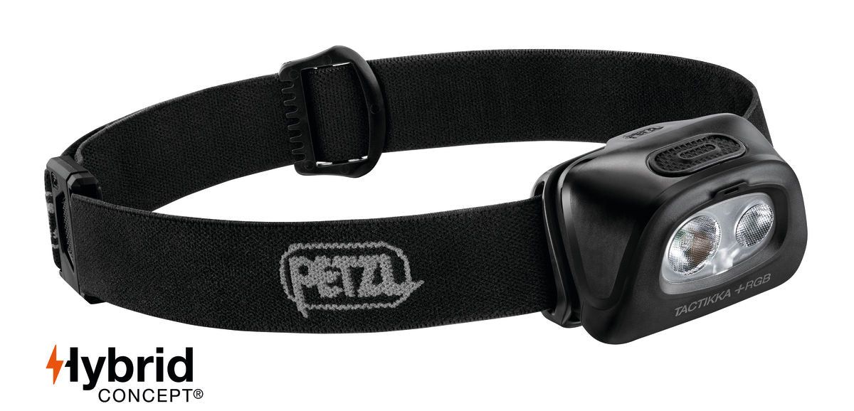 Petzl Tactikka +RGB Headlamp 350 Lumens Black