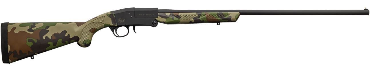Charles Daly 101 Single Barrel Shotgun 410 Gauge 26" Barrel, Composite Camo Stock