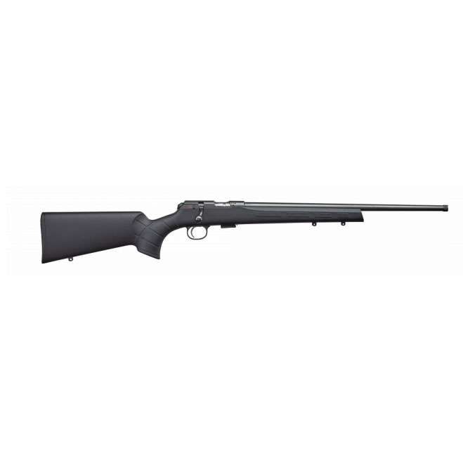 CZ 457 Bolt Action Rimfire Rifle 22 LR 16" Blued Barrel, Black Synthetic Stock