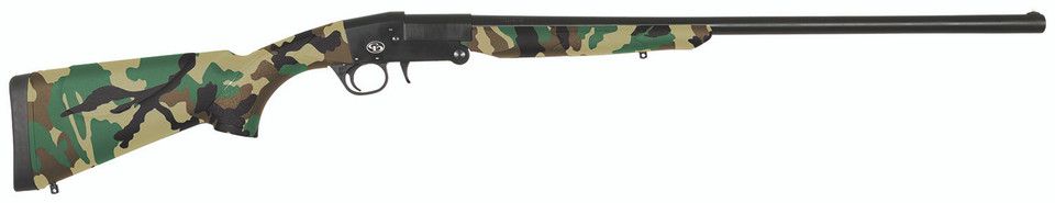 Charles Daly 101 Single Barrel Shotgun 20 Gauge 26" Barrel, Composite Camo Stock