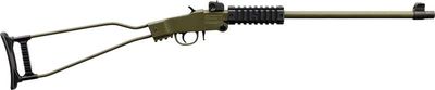 Chiappa Little Badger Break Action Rifle 22 LR 16.5" OD Green Synthetic Stock