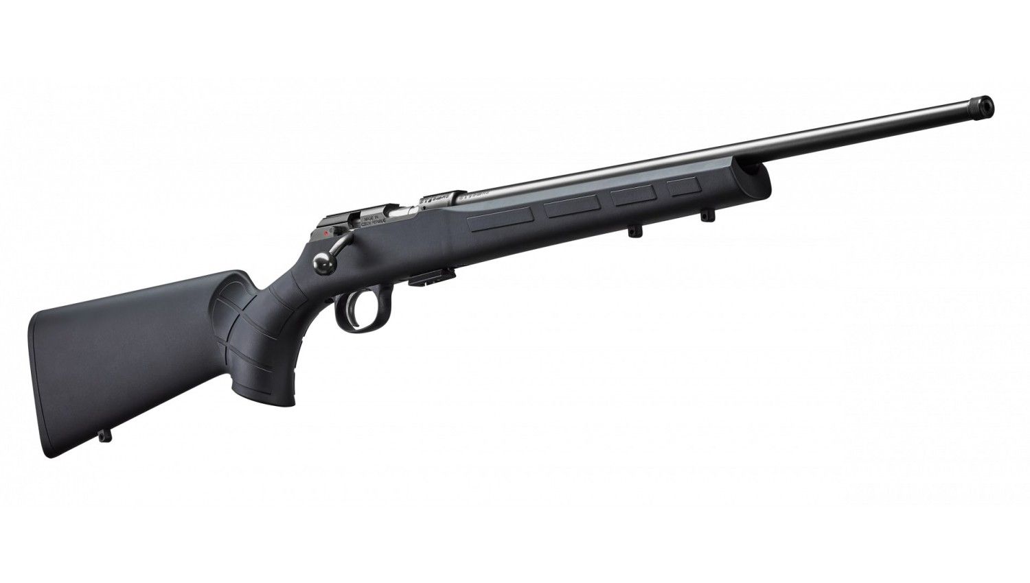 CZ 457 Bolt Action Rimfire Rifle 22 WMR 16" Barrel Black Synthetic Stock
