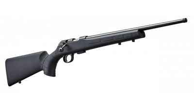 CZ 457 Bolt Action Rimfire Rifle 22 WMR 16" Barrel Black Synthetic Stock