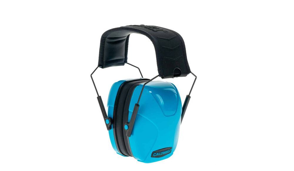 Caldwell Youth Passive Earmuff  - Neon Blue