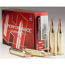 Hornady 243 Win 75 gr V‑MAX  Superformance  Varmint