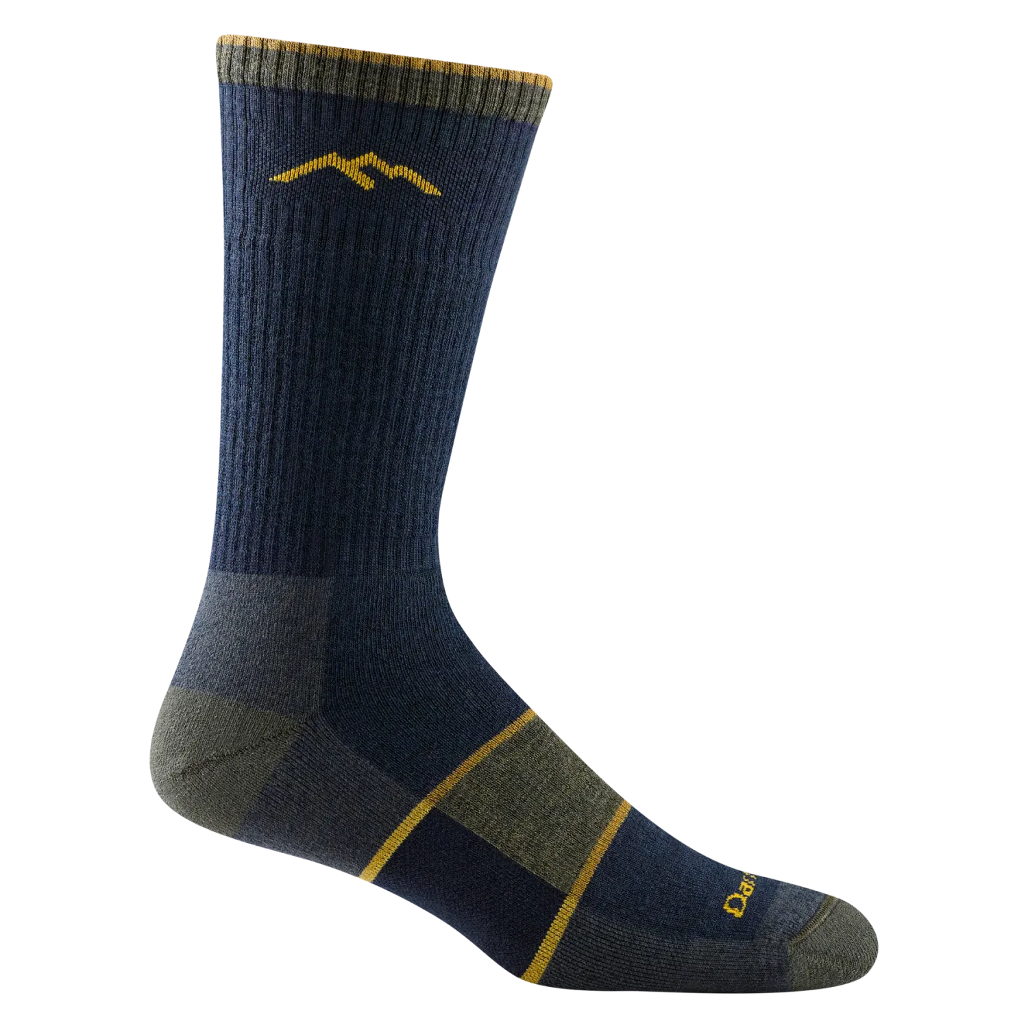 Darn Tough Men's Hiker Boot Midweight Hiking Socks Full Cushion XL (Men's 12.5-14.5) Eclipse