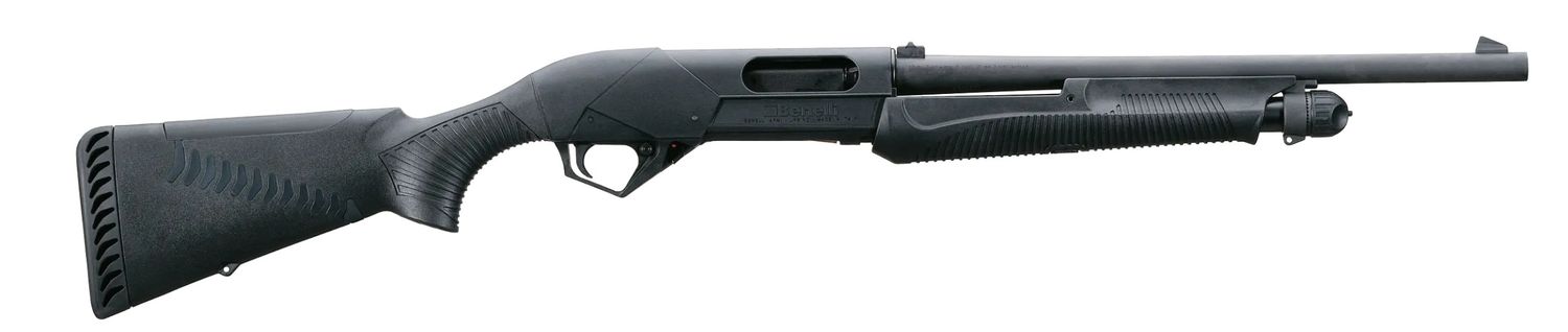 Benelli Super Nova Tactical Pump-Action Shotgun, 12 Gauge, 18" Barrel, Synthetic Stock