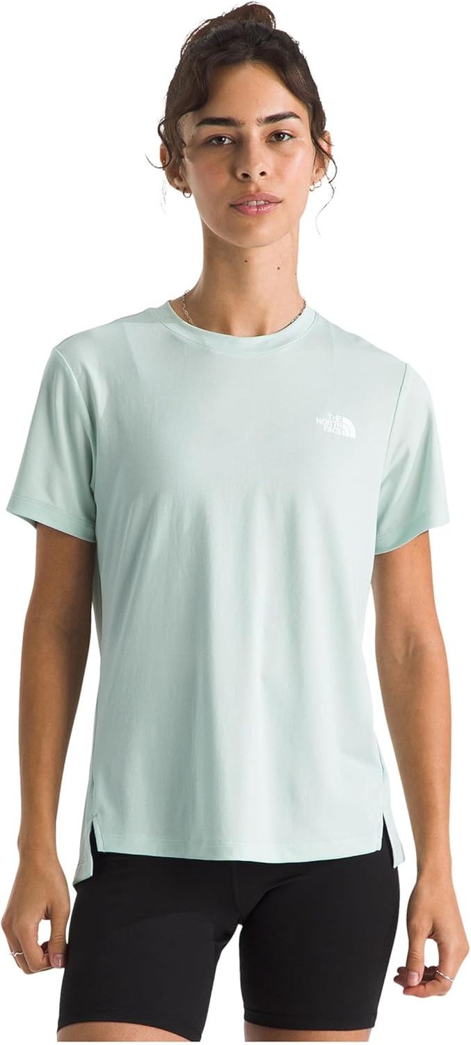 North Face Women's Flex Short Sleeve Regular Tee, Size: Small, Colour: Opal Frost