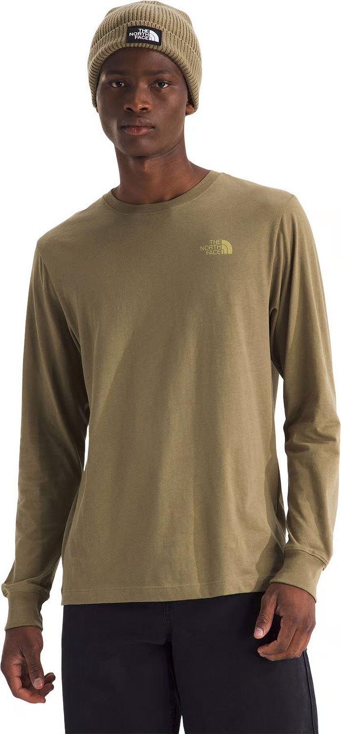 North Face Men's Escape the City Regular Long Sleeve Tee, Size: Medium, Colour: Cedar
