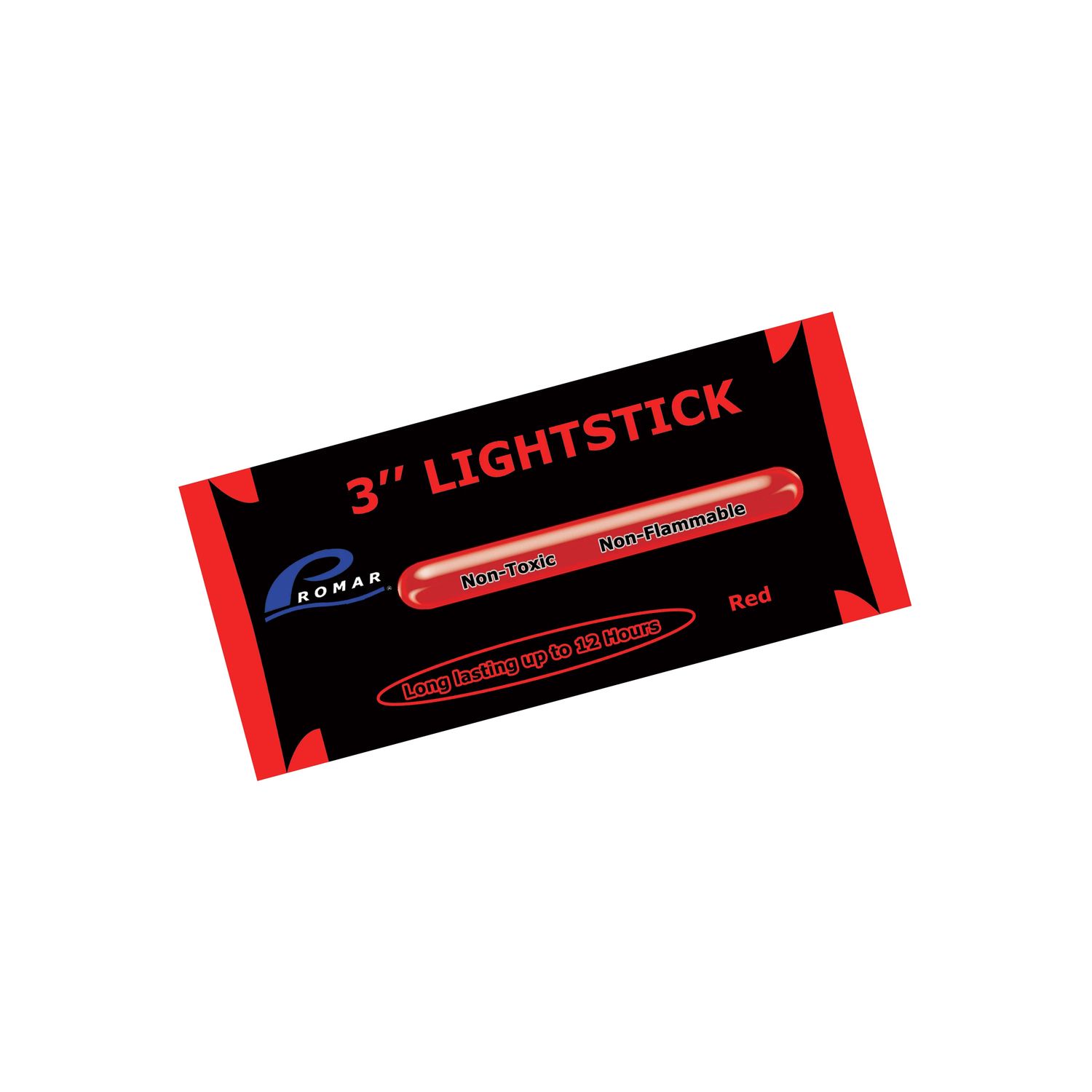 Promar 3" Glow Sticks Red