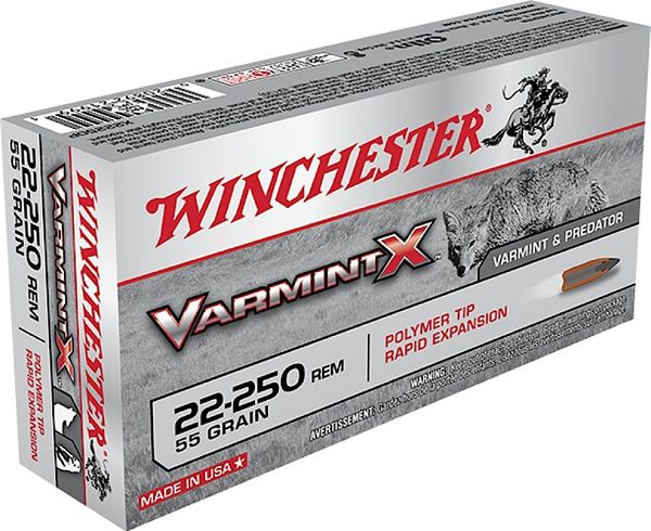 Winchester Varmint X Rifle 22-250 Remington 55 GR  Varmint