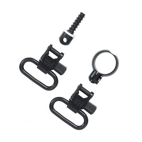 Uncle Mike's Quick Detach Swivels 1" Blued Clam E/F