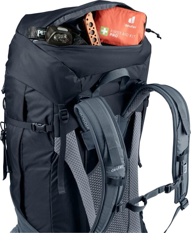 Deuter Futura Air Trek 60 + 10 Pack Black-Graphite