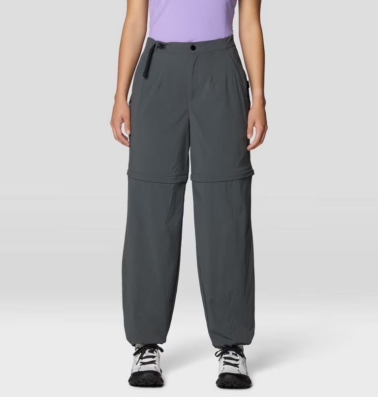 Mountain Hardwear Women's Peak Rambler Convertible Pant, Size: 6/31", Colour: Volcanic