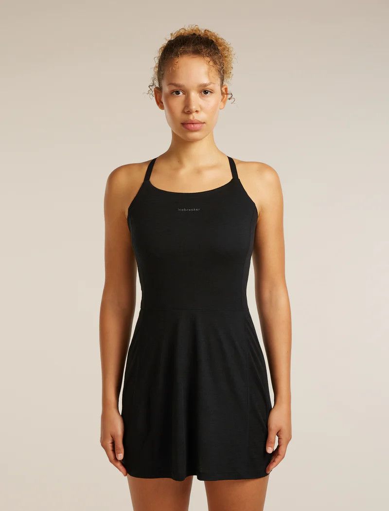 Icrebreaker Women's Merino 150 Active Dress, Size: Medium, Colour: Black