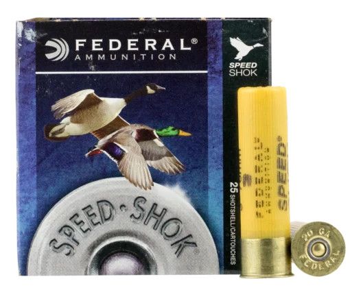 Federal 20 Gauge 3" 7/8 Oz #3 Steel Shot