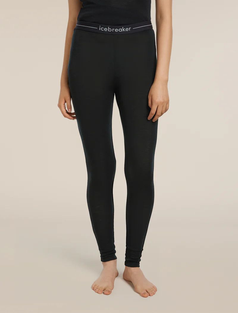 Icebreaker Women's Merino 175 Everyday Thermal Leggings, Size: Extra Small, Colour: Black