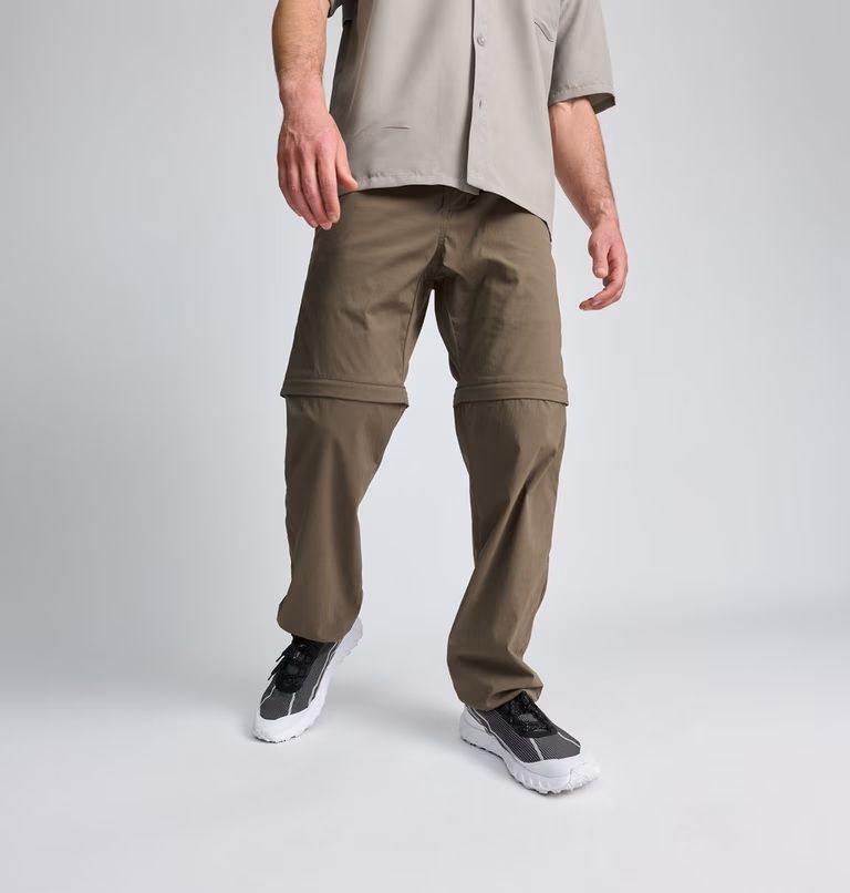 Mountain Hardwear Men's Peak Rambler Convertible Pant, Size: 31/32, Colour: Tierra