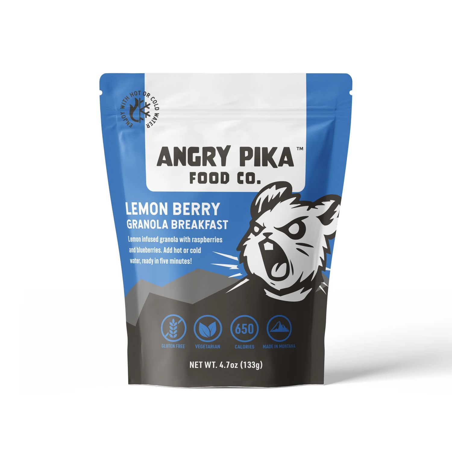 Angry Pika Lemon Berry Breakfast Granola