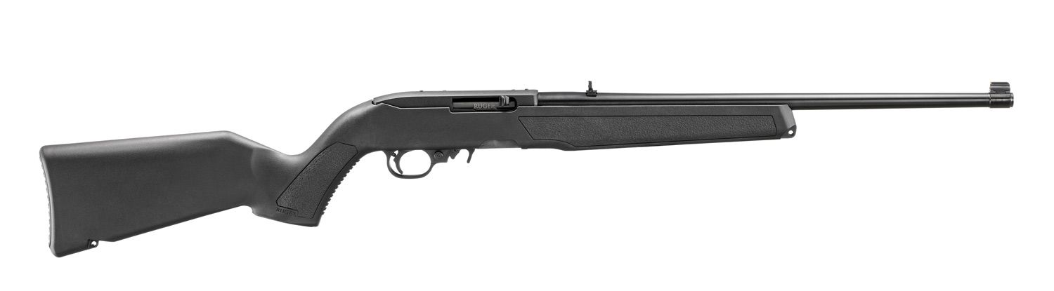 Ruger 10/22 Carbine Semi-Automatic Rifle, Synthetic Stock, 18.5" Blued Barrel, 22 LR