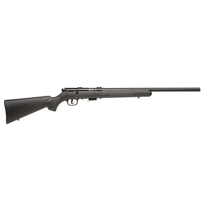 Savage 93FV Rimfire Bolt Action Rifle, Synthetic Stock, Heavy Barrel, Blued 22 WMR