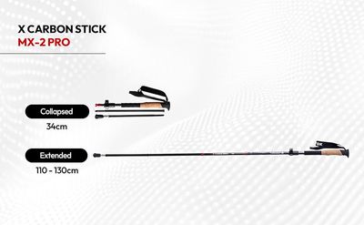 X Carbon MX-2 PRO Carbon Fiber Hiking Poles